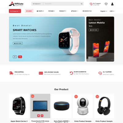 Affiliate Marketing WordPress Theme