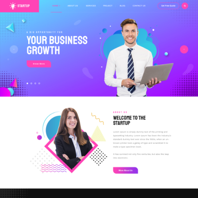 Agency WordPress Theme