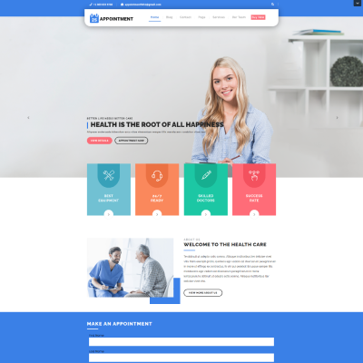 Appointment WordPress Theme