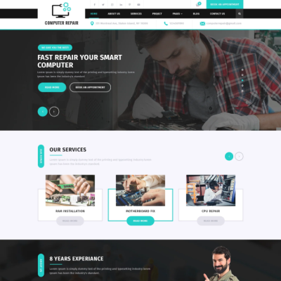 Computer Repair WordPress Theme