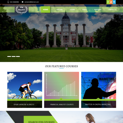 BWT Free Education WordPress Theme