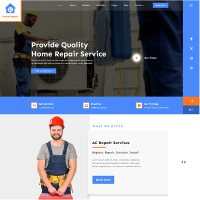 Home Repair WordPress Theme