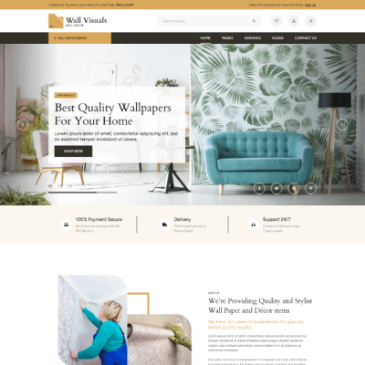 Wall Decor WordPress Theme