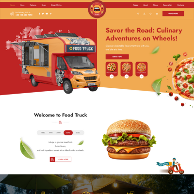 Food Truck WordPress Theme